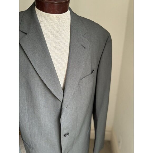 Hugo Boss Mens Blazer Wool Sport Coat US Sz 46L Einstein Sigma Super 110 MINT! - Picture 2 of 14